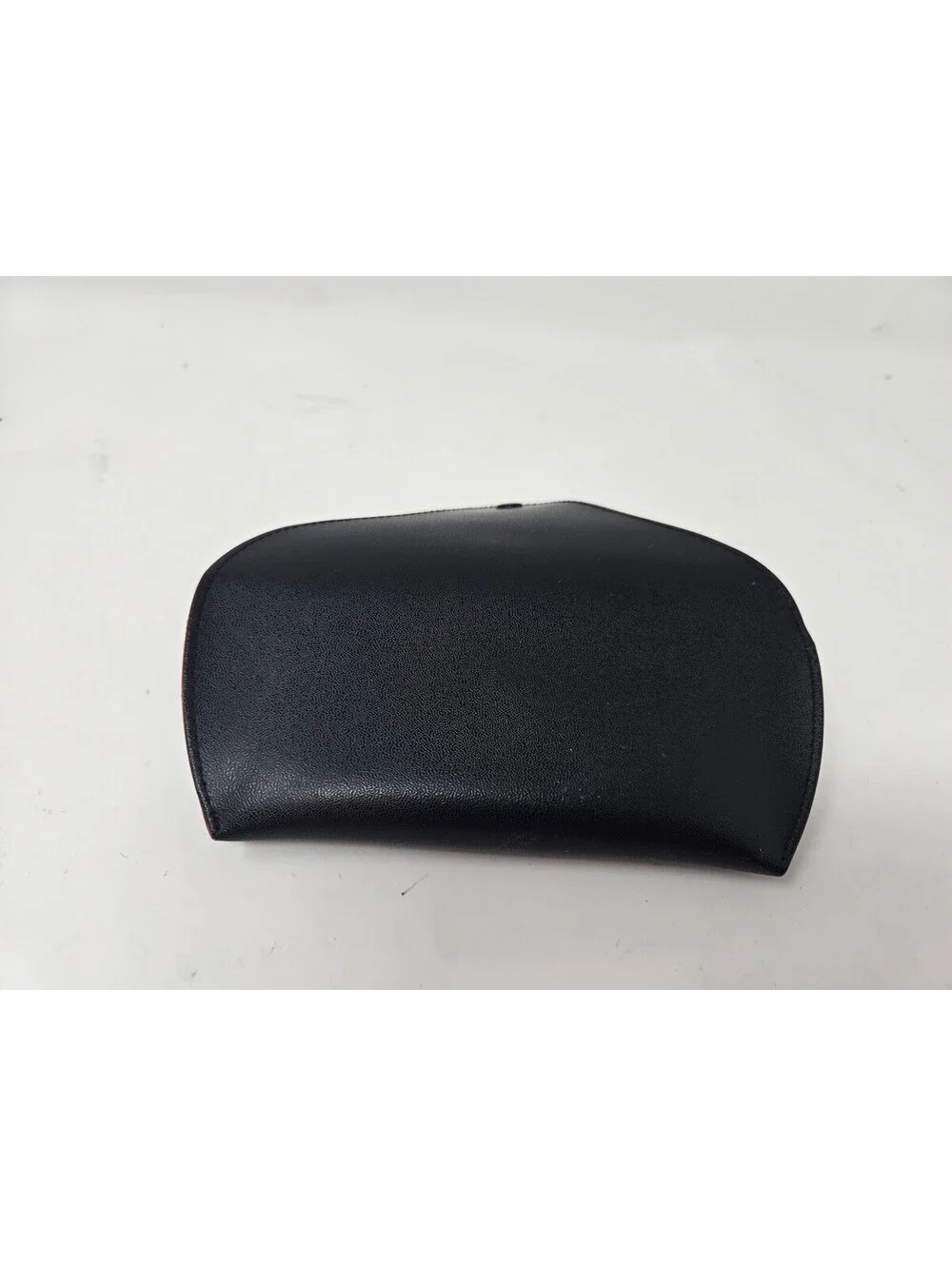 Ray-Ban Black Leather Sunglasses Case with Red Interior